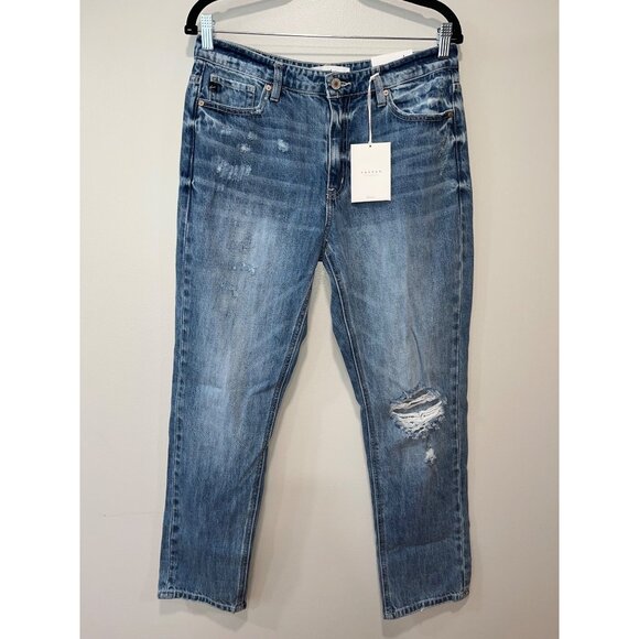 KanCan‎ Women's Jeans Size 9/28 Blue Straight Fit - Picture 1 of 14